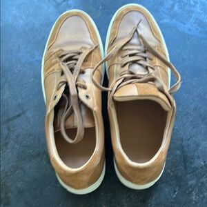 Greats Tan Leather Sneakers